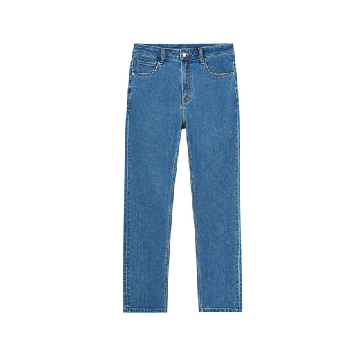 Made in Tokyo, 300,000 pieces sold, jeans, men's casual pants, men's autumn straight, medium blue 34