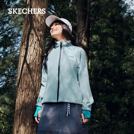 Skechers mountain style fashionable three-in-one polar fleece jacket L324W141 light lavender/0510 L