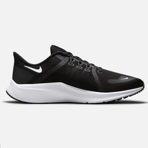 Nike (Nike) Laufschuhe für Männer Frühling neuer atmungsaktives, lässiges, leichter Kee-resistenter, rutschfestes Polster Training Sportschuhe DA1105-006 Schwarz und Weiß/Quest 44 44