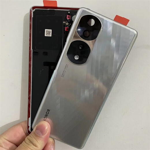 Adapté à la couverture arrière de la vitre de téléphone portable Honor 70 d'origine 70pro Couvre-batterie d'usine Écran arrière d'usine après remplacement et tremper Honor 70 Mo Yuqing Accessoires d'origine avec miroir à cadre
