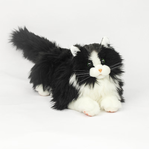 Elephant Robotics Elephant Robot Mita Cat Simulation Cat Machine de peluche Doll Enfants Girls Anniversaire Gift Smart Machine Persian Cat Persan Version reconnue