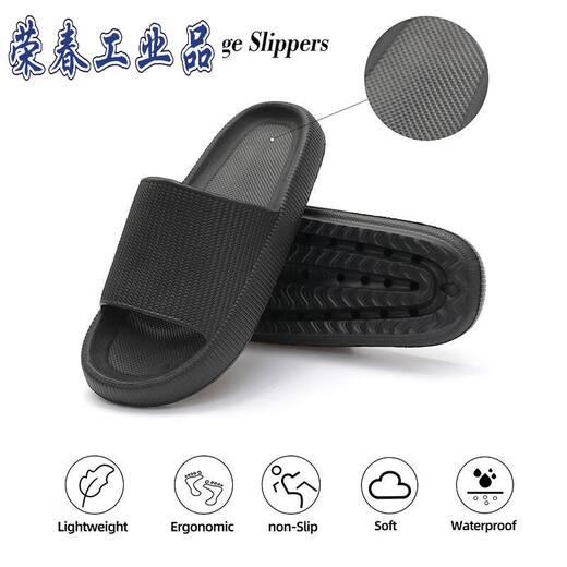 Qindu Electrostatic Shoes Slippers Atelier Anti-odor Sceau douce épaisse pour hommes et femmes Atelier propre sans poussière Sandales pour hommes Breatch Summer Work Sn6190 Bleu Sole Sole Taille 34-35 Convient pour 33-34 pieds