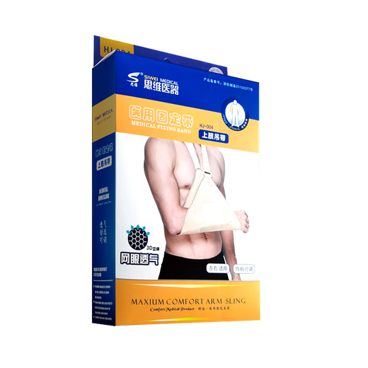 Thinking upper limb sling first aid kit forearm arm wrist fracture shoulder joint dislocation fixed protective gear