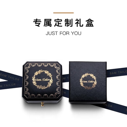 URBAN TAKE《龙·腾》袖扣男士轻奢西服法式衬衫结婚新郎定制时尚袖口扣袖钉 金色龙领带夹 礼盒装
