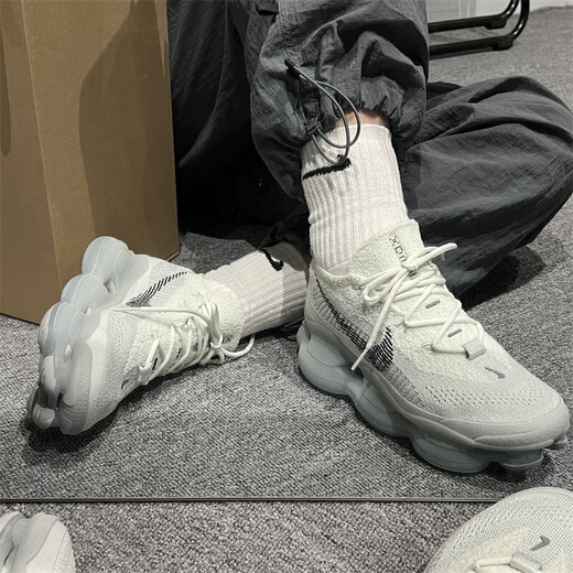 耐克（NIKE）男鞋2024夏季新款Air Max Scorpion厚底大气垫运动休闲跑鞋FQ2694 FQ2694-001 42.5