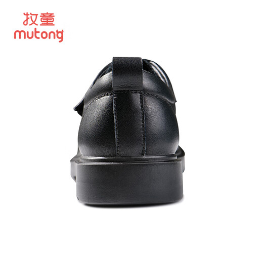 Shepherd boy black leather shoes spring and autumn boys' shoes campus performance leather shoes casual versatile little gentleman etiquette shoes gentleman black 40