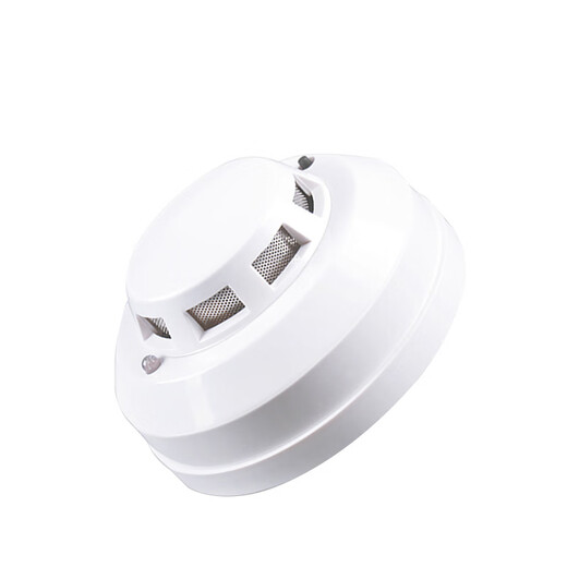 Wired induction alarm ion independent smoke alarm DC12V24V switching value 485 network DC12V wired smoke neutral