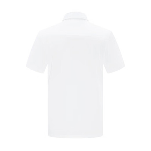 Navigare Italian small sailboat men's short-sleeved shirt silhouette casual shirt jacket 1323504501 white 2XL/42