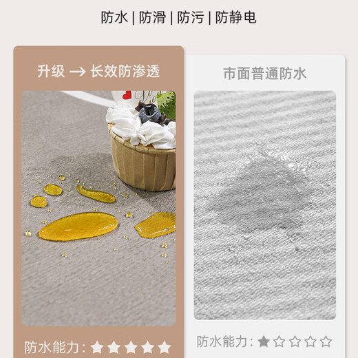 
Weianka round floor mat bedroom light luxury living room floor mat without washing and erasable floor mat computer chair study sound insulation swivel chair cushion Xunru-14106-round 80cm*80cm (round)