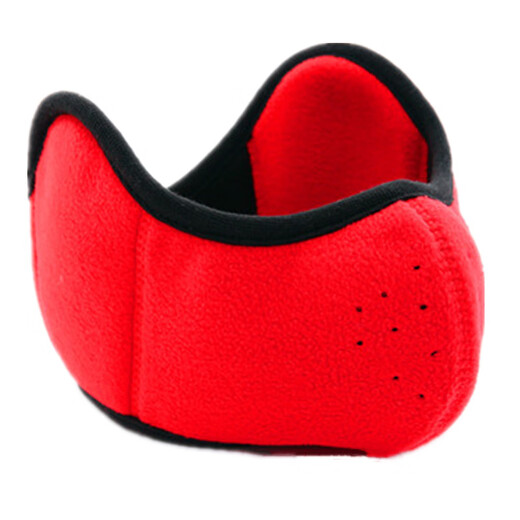 HengTravler冬季成人户外摩托车防寒防风摇粒绒保暖口罩耳罩面罩情侣口罩 A608(迷彩)男女