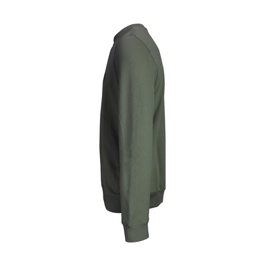 Hugo Boss (Hugo Boss) Luxus -Männermode und vielseitige trendige Sweatshirt -Geschenk 12140 Dunkelgrün L.
