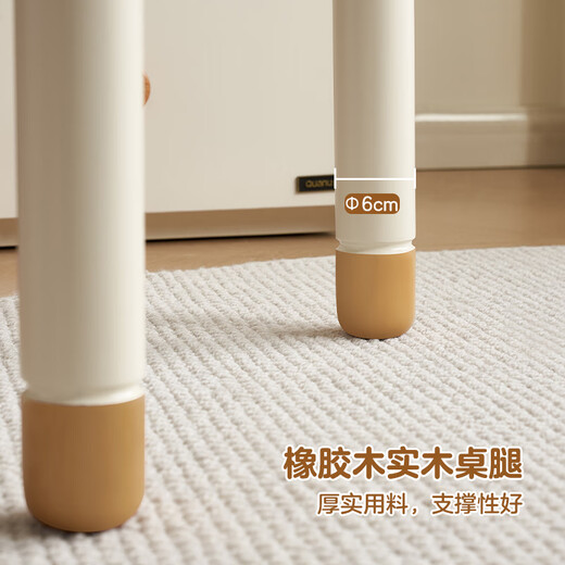 Quanyou Home Modern Simple Style Teenagers Retractable Desk Cabinet Combination Writing Desk Storage Floor Cabinet