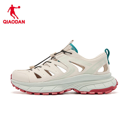 Jordan Kaiyuan V4 sneakers for men 2025 summer new lace-free river-trapping shoes, lightweight and breathable outdoor wading casual shoes, smoke gray/blue 40