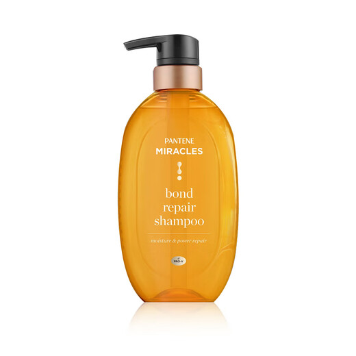 潘婷（PANTENE）奇迹洗发水洗头膏氨基酸440ml修复受损干枯改善毛躁烫染无硅油