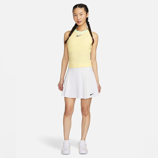 Uniformes de tenis de Nike para mujeres Abierto de Australia 24 años, mismo chaleco de tenis abierto australiano, falda de tenis, 24 faldas plisadas, DR6850-567 XL