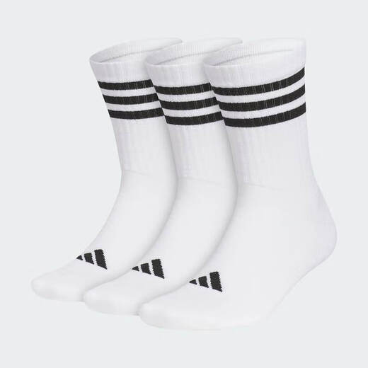 adidas [Jinlang Sports] Comfortable sports mid-sports socks white JN4867 JN4867 S