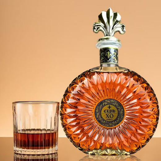 CLYH French xo brandy classic foreign wine imported raw wine cabinet collection rations bar 40 degrees 700ml 700mL 2 bottles