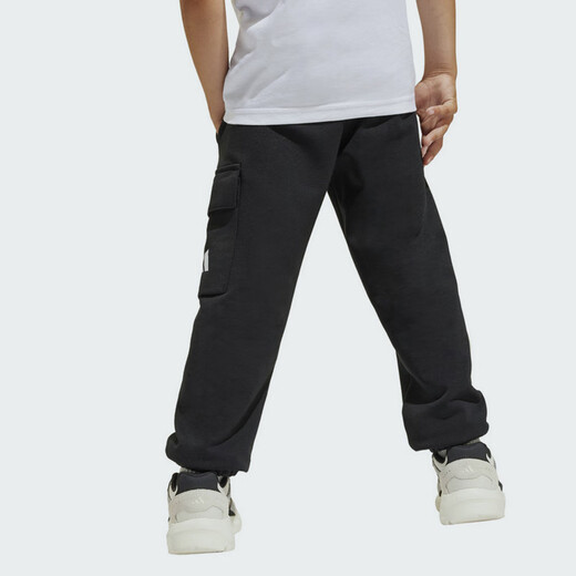 Adidas Children's Clothing 25 Spring and Autumn Boys' Pants Children's Workwear Style Knitted Loose Sports Pants JC9754