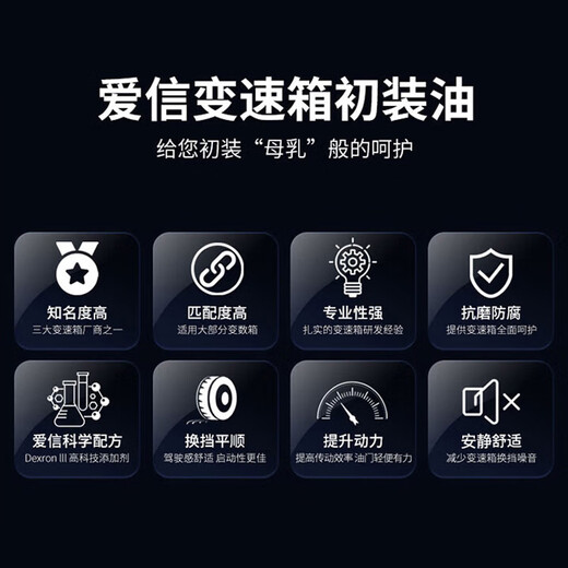 Aisin automatic transmission oil manual gearbox oil reducer oil Aisin 6 suitable for 5AT/6AT/6 speed 4L gravity installation transmission oil + filter element replacement KTAAZ-5009 Mazda 6/Mazda 3/Mazda 2