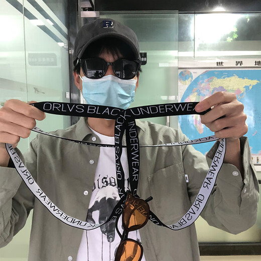 男士丁字裤 情趣性感内裤双丁内裤 男情趣内裤 性感体育生gay情趣诱惑【保密发货】 白色 XL