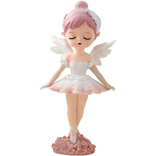 Xixiao Ballet Girl Ornaments Cute Cartoon Bedroom Bedside Table Desktop Children's Princess Room Decorations Small Gifts Ballet Princess Princess Tea Party