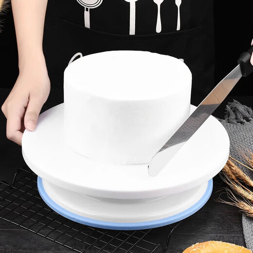 Dimple cake turntable decorating turntable decorating table rotating table cake making tool set full set birthday baking home
