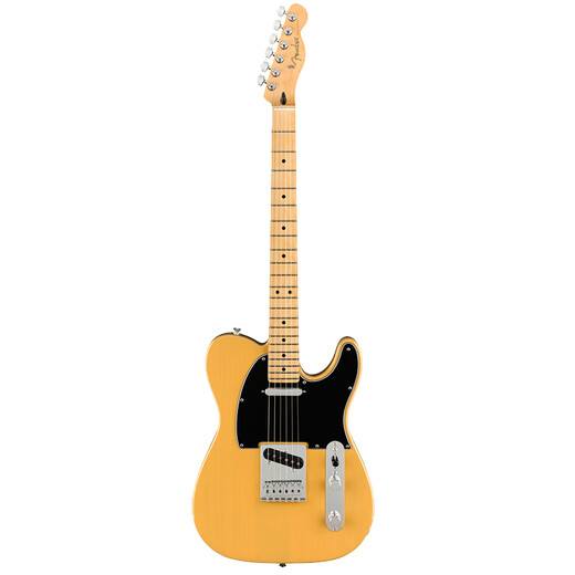 FENDER芬达玩家Player电吉他墨产芬Tele/Strat入门初学者摇滚吉它乐器 墨产玩家 枫木单单 奶油金黄Tele