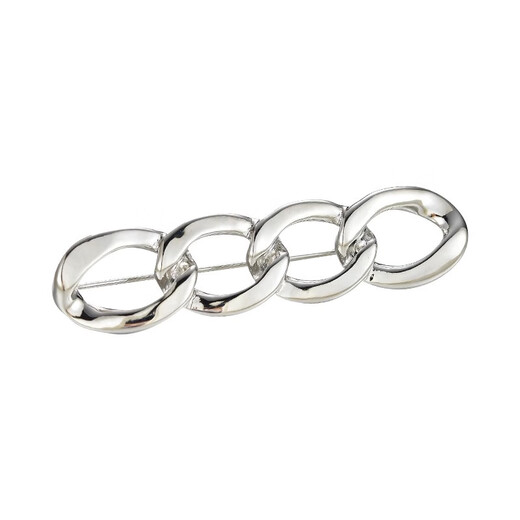 Zuoou's new pin buckle jeans waist-tightening tool, the waist can be changed to a smaller waist without sewing, the removable tightening adjustment fixed buckle, silver pin