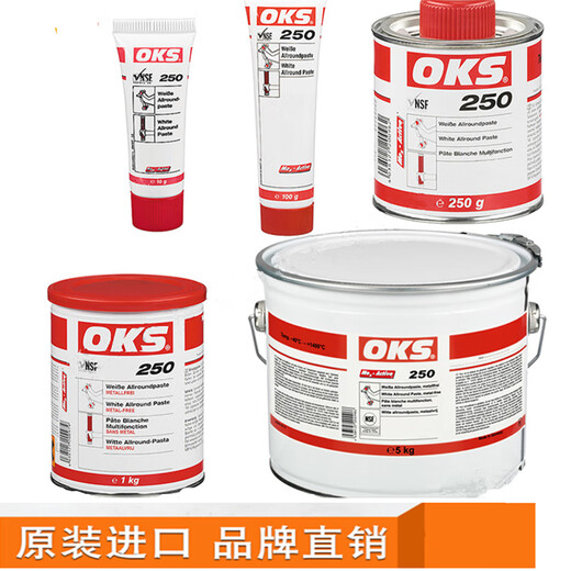 German imported OKS250/2OKS250 mold ejector oil high temperature resistant thread bolt anti-card white oil lubricating grease 25080g original