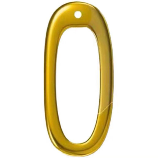 Xuecong 18K gold buckle versatile artifact pendant spring buckle K yellow K white rose gold open plain gold DIY accessories No. 3 large rectangle 18K yellow (natural color) 1