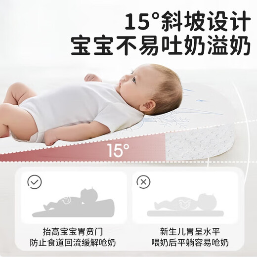 Ipoosi slope pillow baby feeding slope pad 0-1 year old baby sleeping pillow newborn lying down feeding artifact