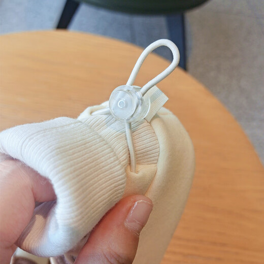 Jingqi (JOYNCLEON) baby shoes autumn and winter newborn socks shoes 0-3-December men and women baby step front shoes non-slip warm toddler shoes beige inner length 13cm [suitable for babies 6-12 months]