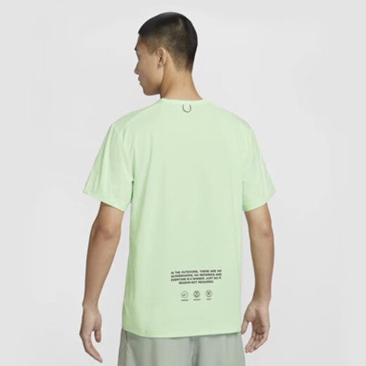耐克（NIKE）2024夏装男装运动健身宽松短袖T恤上衣 HF6169-376 L
