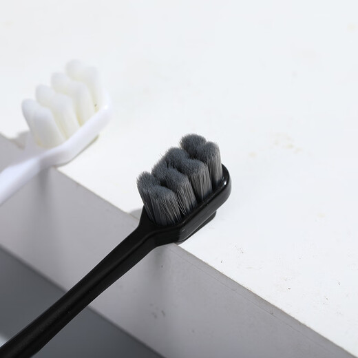 OWI super soft 10,000-bristle toothbrush for adults, fine-bristled toothbrush for couples with sensitive gums, pregnant women and confinement toothbrush, 2 pack