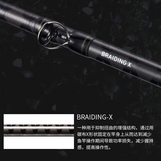 Daiwa Bass x Y Luya Tie avec basse inclinée basse basse et basse à pêche complète avec une large gamme de cannes à pêche
