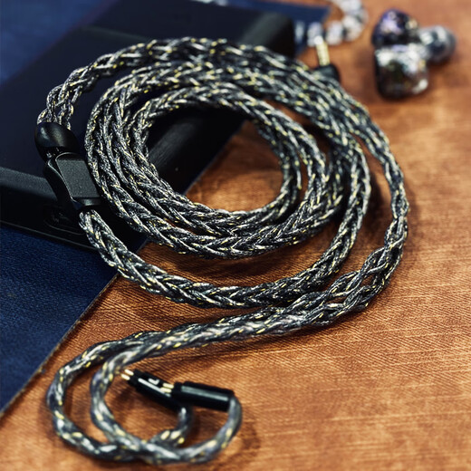 线艺匠黑蠍子（金尾）平衡线耳机升级线 舒尔846二代/AONIC5 2.5mm 直型平衡头