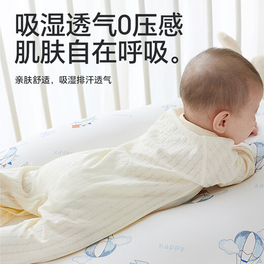 Babyprints (Babyabdrücke) Baby Jumpsuit reine Baumwollbaby Sommerkleidung Kinderheim Pyjamas dünne Krabbeln Kleidung Klasse A weiche Blau 90