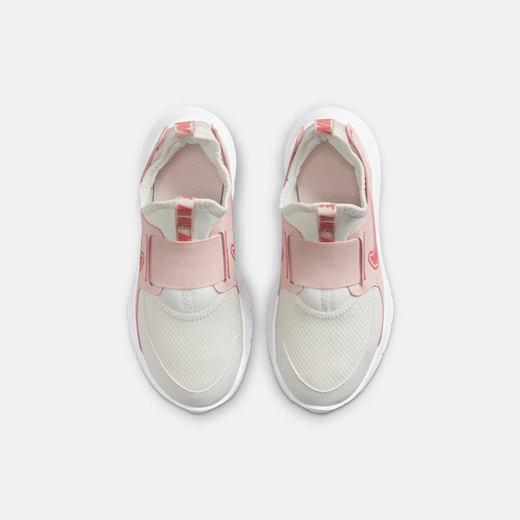 Nike (Nike) Übersee offizielle Jungen und Mädchen Flexrunner3 leicht zu zeichnen und Sportschuhe für kleine Kinder auszuziehen FN1449 402 Lila Blau/Weiß/Changyang Blue 25 (Fußlänge ist ca. 14 cm)