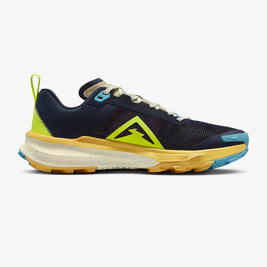 Sneakers Nike (Nike) pour femmes Kiger 9 Breffable Wear-Resistant Reconfort Amortification et chaussures de course de sentier légères DR2694-400 Bleu de mer Standard 35.5 / US5