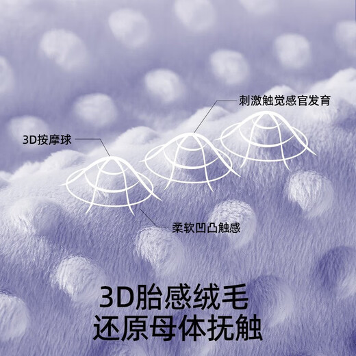 Manxi (EMXEE) Baby Beanie Blanket Children's Baby Kindergarten Blanket Newborn Baby Four Seasons Cover Meet the Little Prince Four Seasons No Quilt Core Room Temperature 20-25