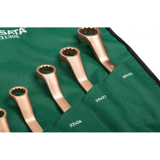 SATA 7-piece beryllium bronze explosion-proof double torx wrench set 31305 31305