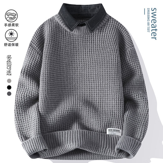 Boledi Winter estudiante de secundaria de 12 años de secundaria Big Children's Collar Sweater engrosado 13 suéter de niños 15 Séter adolescente R9905 Brown (con terciopelo) de alta calidad 160 m (recomendado 75-98 Jin [Jin iguala 0.5 kg])
