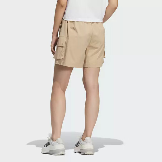 Adidas Shorts Frauenhose 2025 Sommer Neue Sporthosen Workestil komfortable atmungsaktive Casos Shorts JL9274 Khaki S