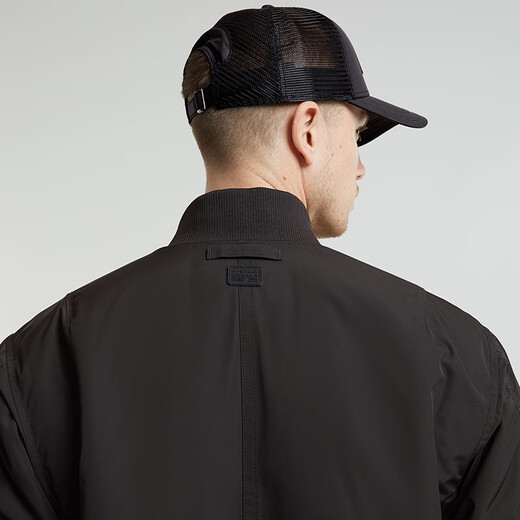 G-Star Raw Autumn Nouveau produit G-A1 Veste pilote Veste étanche Veste en haut des vêtements décontractés pour hommes Polyvyle D25370 Black L