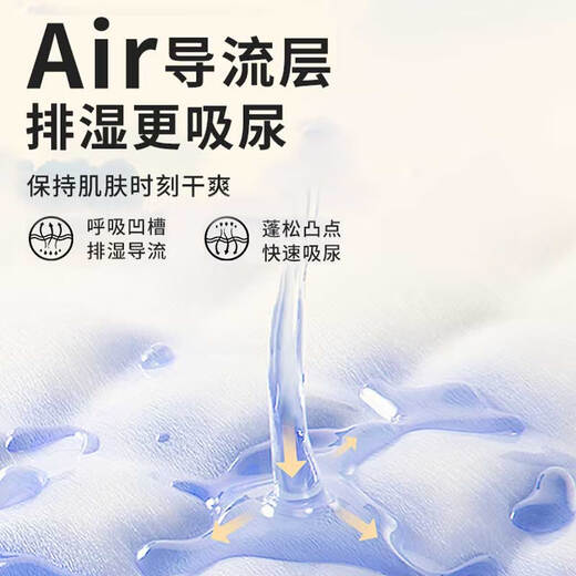 小布头儿 小布头婴儿三角尿片t型尿片新生儿隔尿垫纸宝宝专用一次性尿布 L码88片(14-24斤)