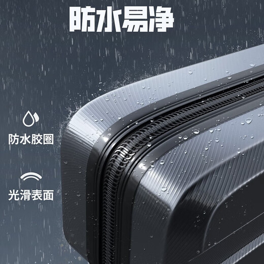 Bluehead fish hard shell rod bag fishing rod storage box hard shell fishing rod bag fishing rod bag fishing gear bag rod bag large capacity fishing gear storage bag large blue enhanced version 127*14*13