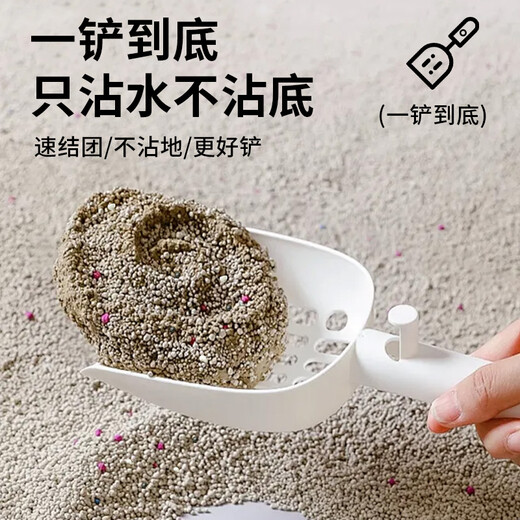 Woqu Cat Litter 2.0 upgraded version low dust cat litter bentonite scented cat litter efficient deodorization 20Jin Jin equals 0.5kg easy to store