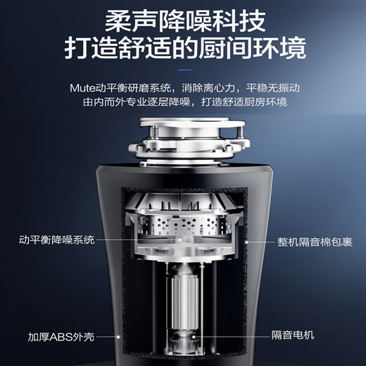 Haier Vollautomatisch intelligenter Müllabsisströsser Küche Abfall Mahlzeiten Haushaltsnahrungsmittel Crusher LD880-Z1