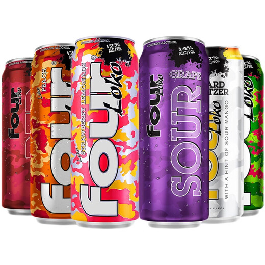 Fourlock Fourlock Wine Aftertaste Fruit pré-mélangé Cocktail Fourloko Snooker Beer 695 ml * 12 Flavour facultatif Note facultative * 20 695 ml 20 canettes