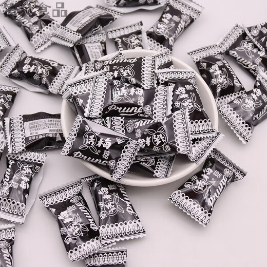 Guanshengyuan Butter Plum Sugar 500g Bulk Tianshan Plum Sweet and Sour Candy Nostalgic Snack Cream Plum Sugar 250g Double Twist Paper Packing (approx. 49